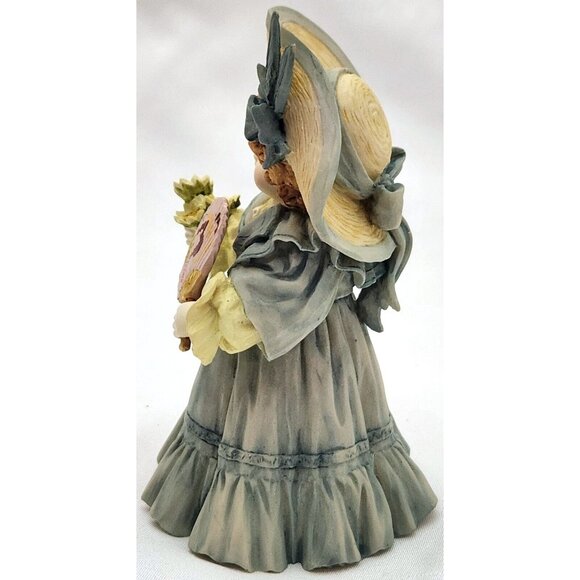 SUNDAY BEST Figurine girl holding fan Hamilton Maud Humphrey Bogart M0102 1992 - Picture 10 of 12